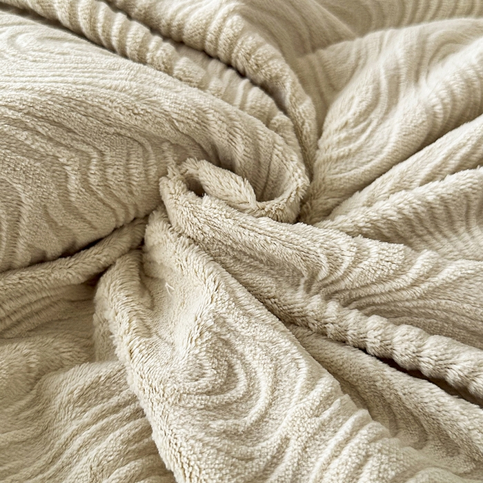 91家纺网 家纺一手货源 找家纺 金绣美居 2025新款亲肤舒适全消光牛奶绒雕花四件套-黎境 黎境-舒芙蕾