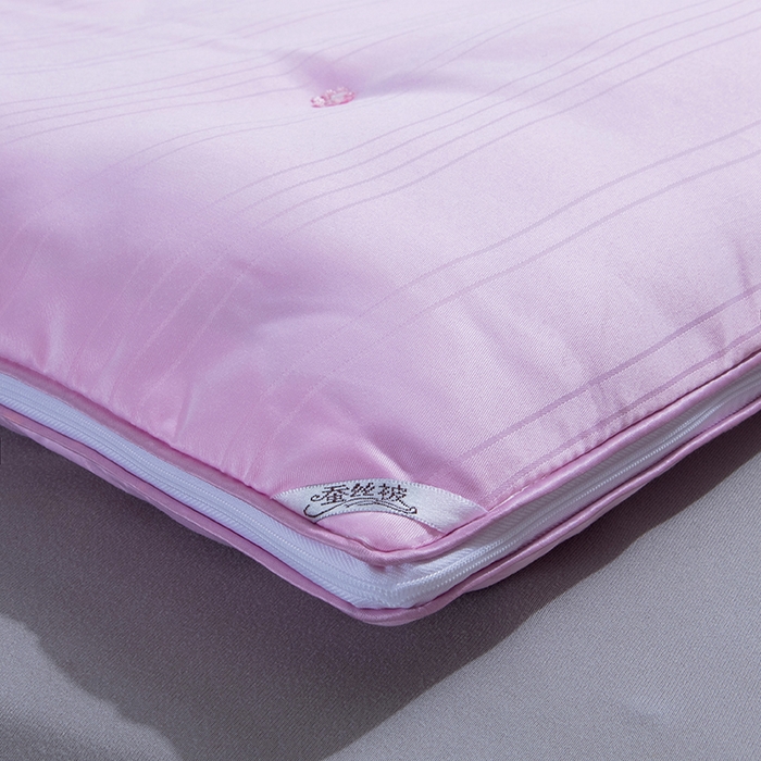 91家纺网 家纺一手货源 找家纺 尚品家纺 2025新款全棉提花蚕丝子母被冬被春秋被被子 樱花粉