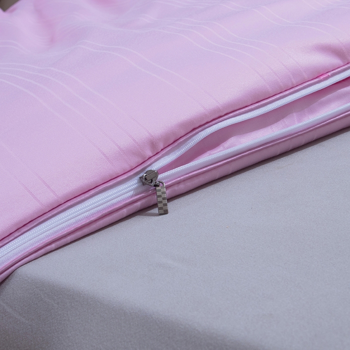 91家纺网 家纺一手货源 找家纺 尚品家纺 2025新款全棉提花蚕丝子母被冬被春秋被被子 樱花粉