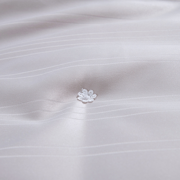 91家纺网 家纺一手货源 找家纺 尚品家纺 2025新款全棉提花蚕丝子母被冬被春秋被被子 高级灰