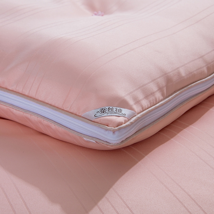 91家纺网 家纺一手货源 找家纺 尚品家纺 2025新款全棉提花蚕丝子母被冬被春秋被被子 经典玉