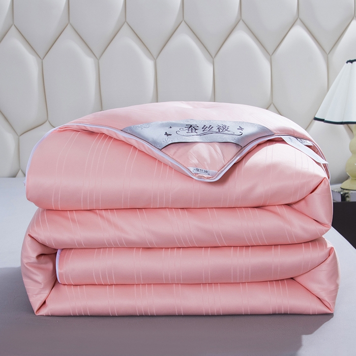 91家纺网 家纺一手货源 找家纺 尚品家纺 2025新款全棉提花蚕丝子母被冬被春秋被被子 经典玉