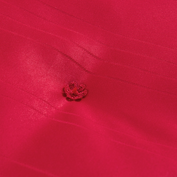 91家纺网 家纺一手货源 找家纺 尚品家纺 2025新款全棉提花蚕丝子母被冬被春秋被被子 胭脂红