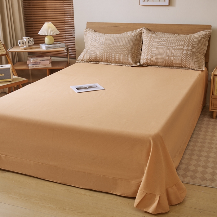 91家纺网 家纺一手货源 找家纺 大吉  2024新款加厚喷气全棉磨毛被套 千鸟格