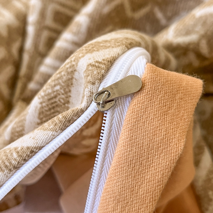 91家纺网 家纺一手货源 找家纺 大吉  2024新款加厚喷气全棉磨毛被套 千鸟格