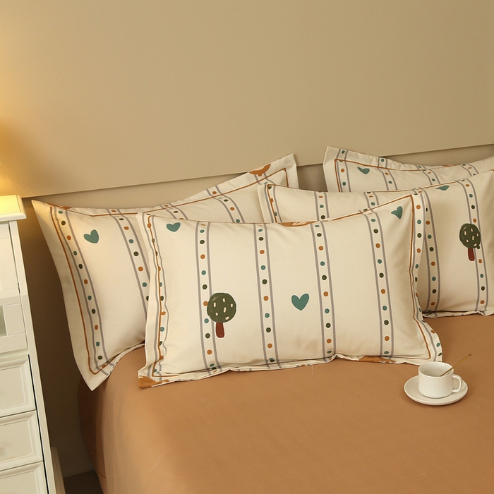 91家纺网 家纺一手货源 找家纺 （总）大吉 2024新款全棉磨毛单枕套