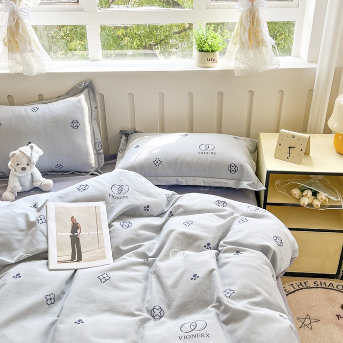 91家纺网 家纺一手货源 找家纺 大吉 2024新款全棉磨毛单枕套 弗兰克