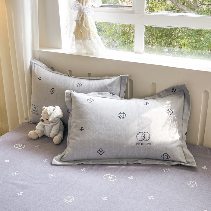 大吉 2024新款全棉磨毛单枕套 弗兰克