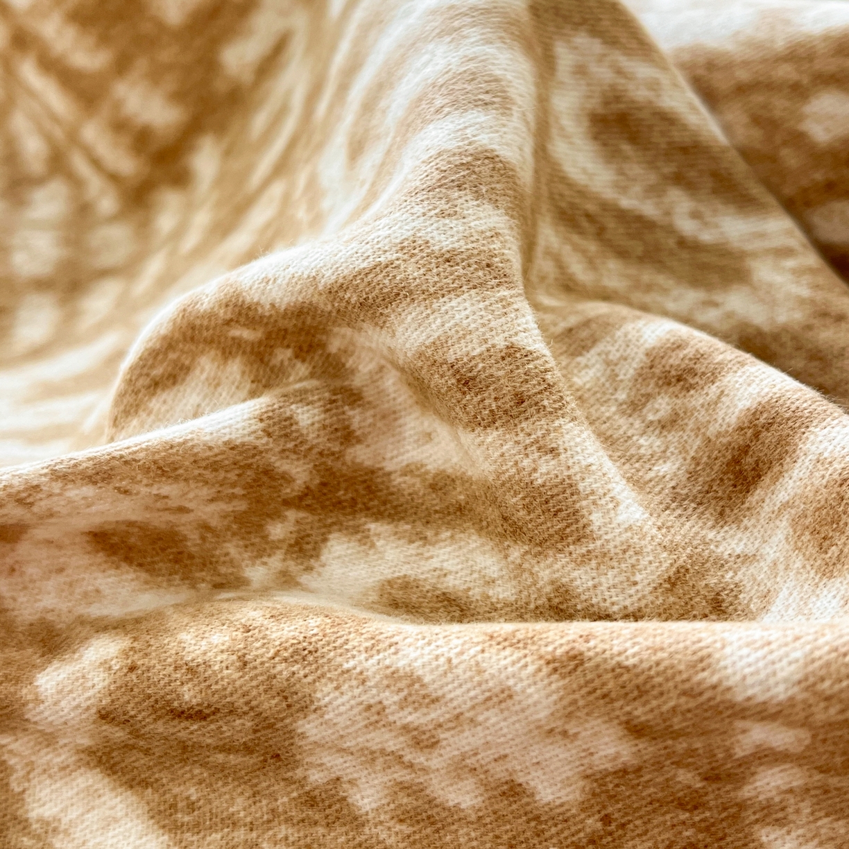 91家纺网 家纺一手货源 找家纺 小叮当家纺仓储工厂店 2025新款提供买家秀爆款花型不断货亲肤舒适原棉加厚磨毛四件套 布兰卡-咖