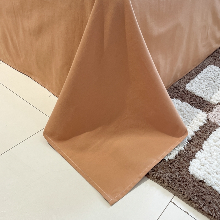 91家纺网 家纺一手货源 找家纺 小叮当家纺仓储工厂店 2025新款提供买家秀爆款花型不断货全棉纯棉A类华夫格印花磨毛四件套 动物派对-棕