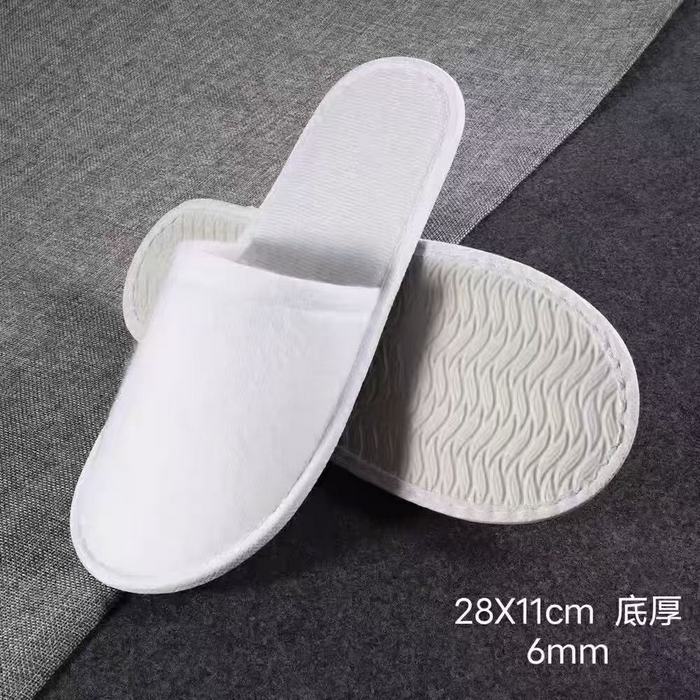 91家纺网 家纺一手货源 找家纺 锦兴酒店布草 2025新款一次性拖鞋高档酒店民宿宾馆专用加厚防滑拖鞋拉毛绒麻布拖鞋批发-第二批 6柳叶纹拉毛28+11直角一件600 通用【（现货）供应】