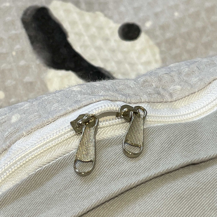 91家纺网 家纺一手货源 找家纺 小叮当家纺仓储工厂店 2025新款提供买家秀爆款花型不断货全棉纯棉A类华夫格印花磨毛四件套 苏潘达-灰