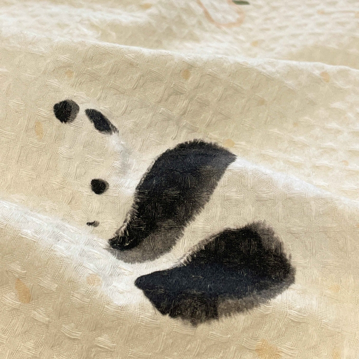 91家纺网 家纺一手货源 找家纺 小叮当家纺仓储工厂店 2025新款提供买家秀爆款花型不断货全棉纯棉A类华夫格印花磨毛四件套 苏潘达-米