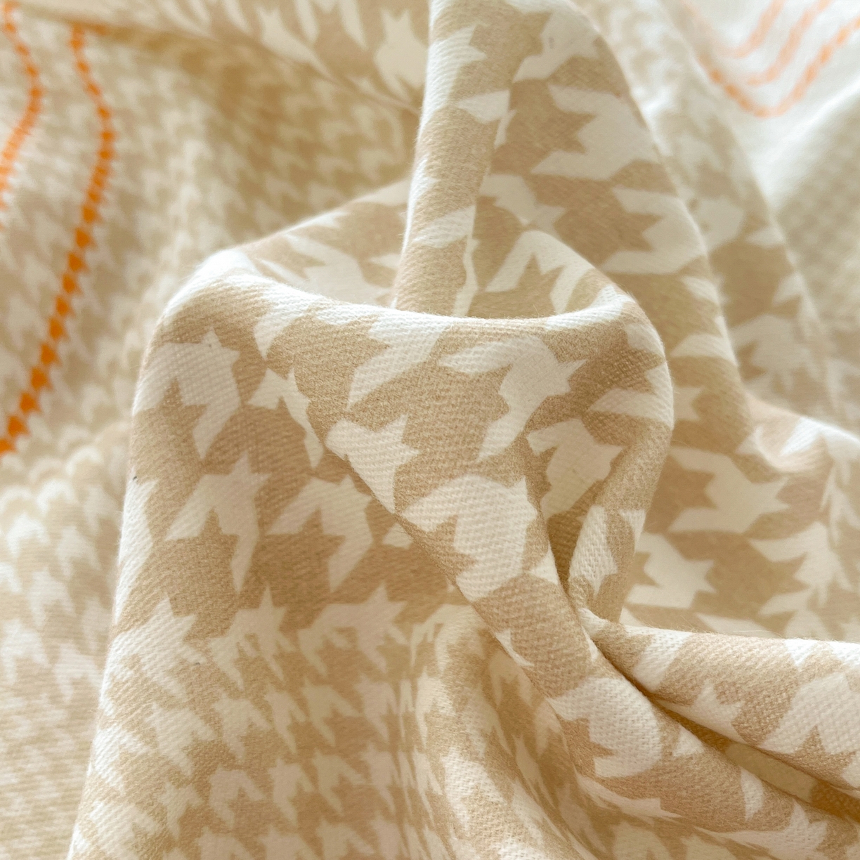 91家纺网 家纺一手货源 找家纺 小叮当家纺仓储工厂店 2025新款提供买家秀爆款花型不断货亲肤舒适原棉加厚磨毛四件套 塔维尔-米