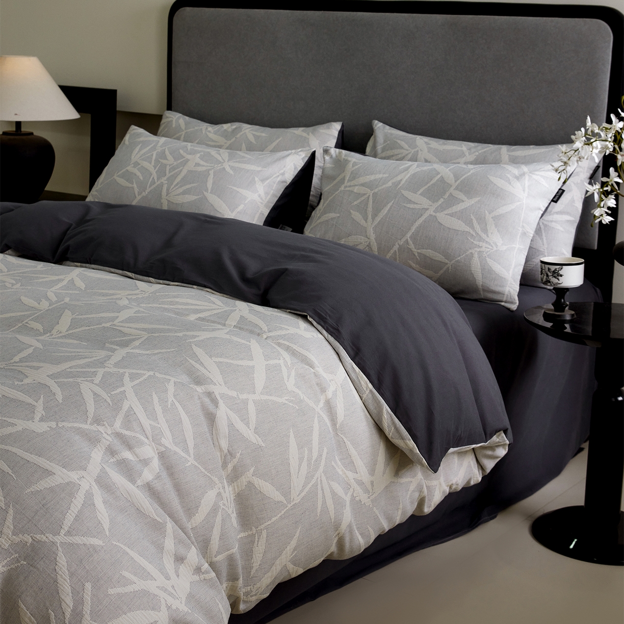 91家纺网 家纺一手货源 找家纺 小叮当家纺仓储工厂店 2025新款提供买家秀爆款花型不断货全棉纯棉A类三层纱加厚磨毛大提花四件套 川野·兰