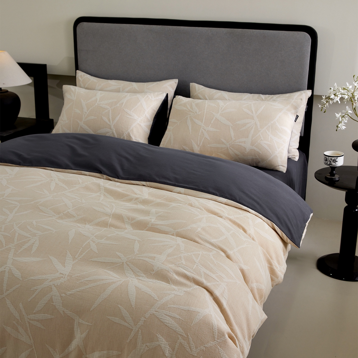 91家纺网 家纺一手货源 找家纺 小叮当家纺仓储工厂店 2025新款提供买家秀爆款花型不断货全棉纯棉A类三层纱加厚磨毛大提花四件套 川野·米