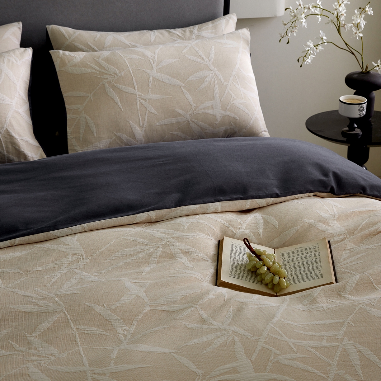 91家纺网 家纺一手货源 找家纺 小叮当家纺仓储工厂店 2025新款提供买家秀爆款花型不断货全棉纯棉A类三层纱加厚磨毛大提花四件套 川野·米