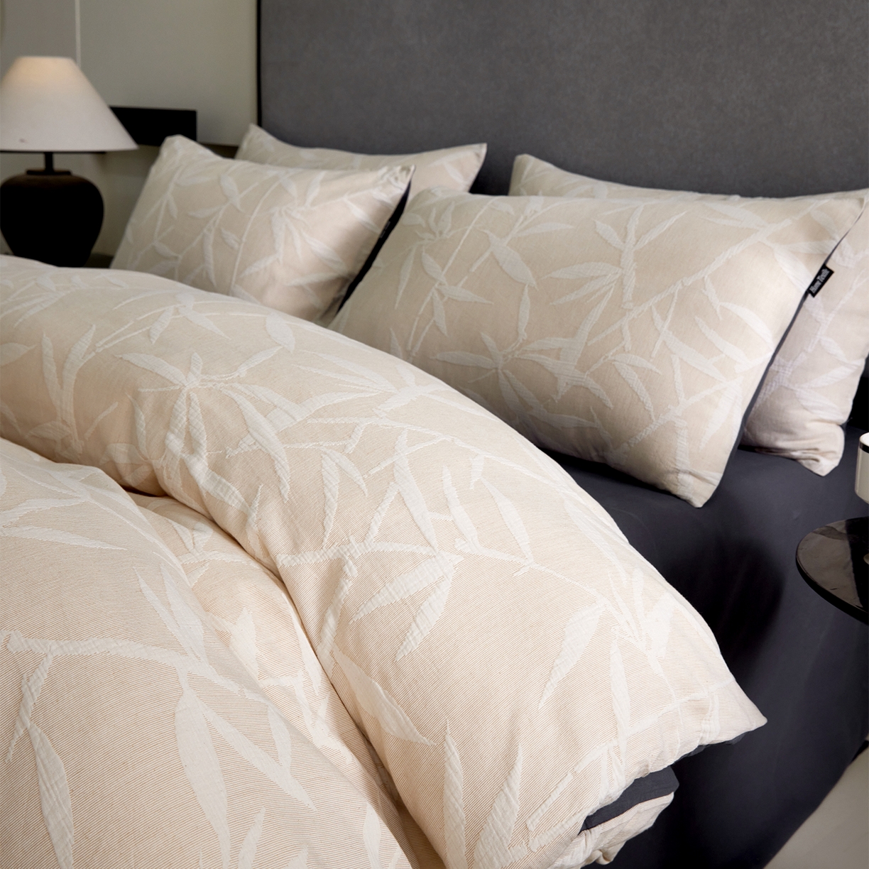 91家纺网 家纺一手货源 找家纺 小叮当家纺仓储工厂店 2025新款提供买家秀爆款花型不断货全棉纯棉A类三层纱加厚磨毛大提花四件套 川野·米