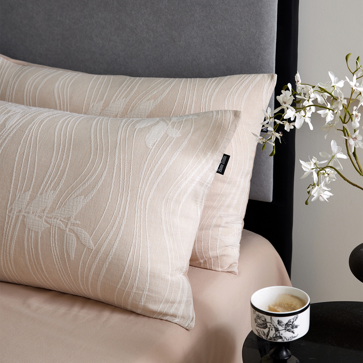 91家纺网 家纺一手货源 找家纺 小叮当家纺仓储工厂店 2025新款提供买家秀爆款花型不断货全棉纯棉A类三层纱加厚磨毛大提花四件套 米斯·米