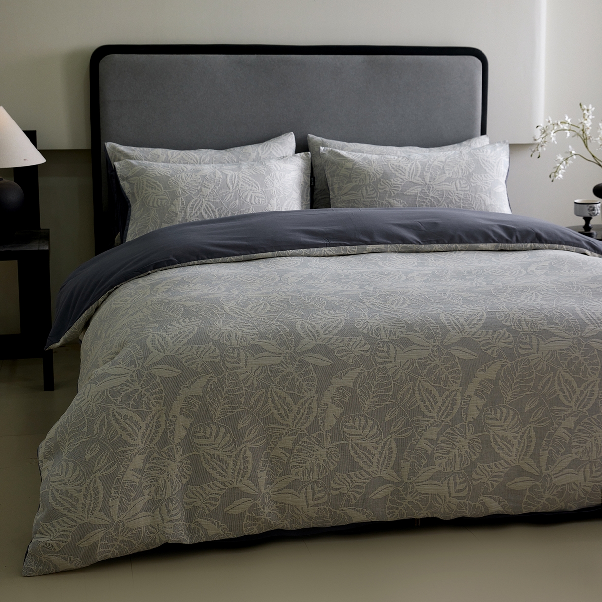 91家纺网 家纺一手货源 找家纺 小叮当家纺仓储工厂店 2025新款提供买家秀爆款花型不断货全棉纯棉A类三层纱加厚磨毛大提花四件套 伊望·兰