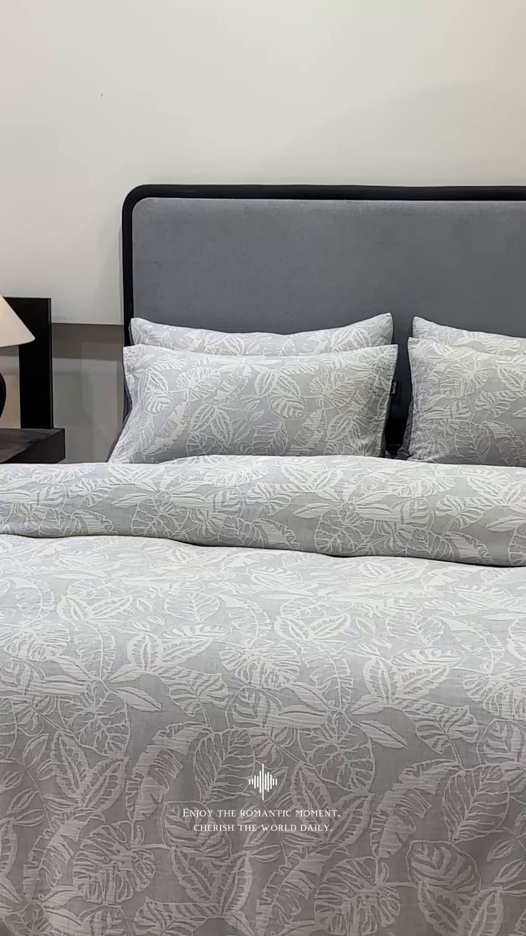 91家纺网 家纺一手货源 找家纺 小叮当家纺仓储工厂店 2025新款提供买家秀爆款花型不断货全棉纯棉A类三层纱加厚磨毛大提花四件套 伊望·兰