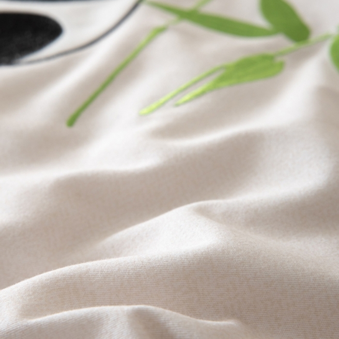 91家纺网 家纺一手货源 找家纺 小叮当家纺仓储工厂店 2025新款提供买家秀爆款花型不断货全棉纯棉磨毛四件套大版定位印加绣 害羞团子