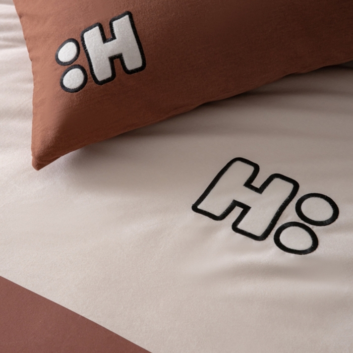 91家纺网 家纺一手货源 找家纺 小叮当家纺仓储工厂店 2025新款提供买家秀爆款花型不断货全棉纯棉磨毛四件套大版定位印加绣 狂野派