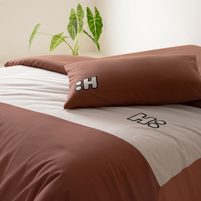 91家纺网 家纺一手货源 找家纺 小叮当家纺仓储工厂店 2025新款提供买家秀爆款花型不断货全棉纯棉磨毛四件套大版定位印加绣 狂野派