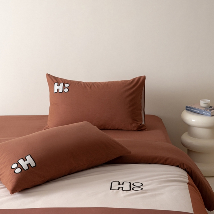 91家纺网 家纺一手货源 找家纺 小叮当家纺仓储工厂店 2025新款提供买家秀爆款花型不断货全棉纯棉磨毛四件套大版定位印加绣 狂野派