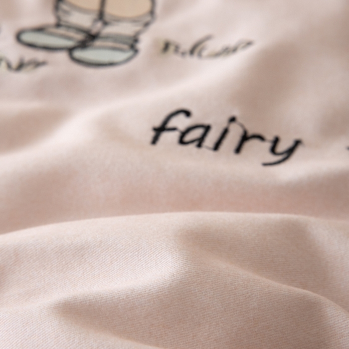 91家纺网 家纺一手货源 找家纺 小叮当家纺仓储工厂店 2025新款提供买家秀爆款花型不断货全棉纯棉磨毛四件套大版定位印加绣 小甜心