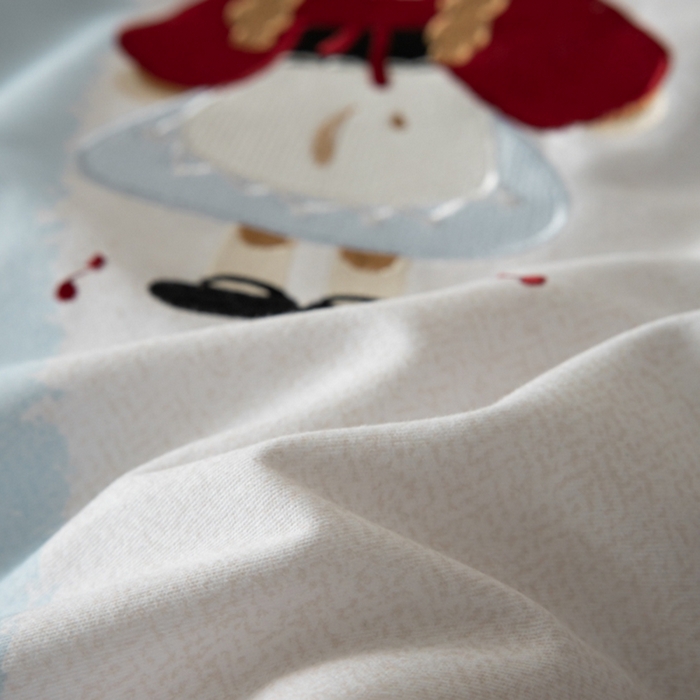 91家纺网 家纺一手货源 找家纺 小叮当家纺仓储工厂店 2025新款提供买家秀爆款花型不断货全棉纯棉磨毛四件套大版定位印加绣 小红帽