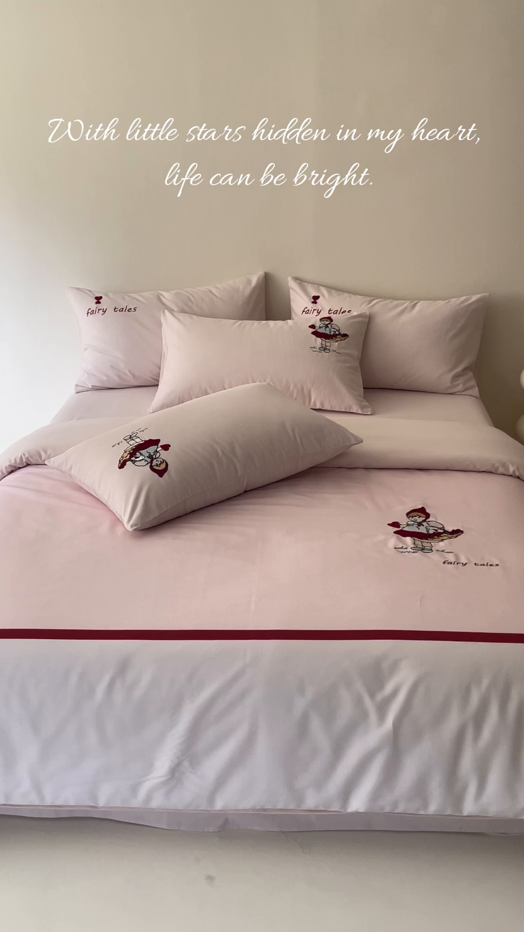 91家纺网 家纺一手货源 找家纺 小叮当家纺仓储工厂店 2025新款提供买家秀爆款花型不断货全棉纯棉磨毛四件套大版定位印加绣 小甜心