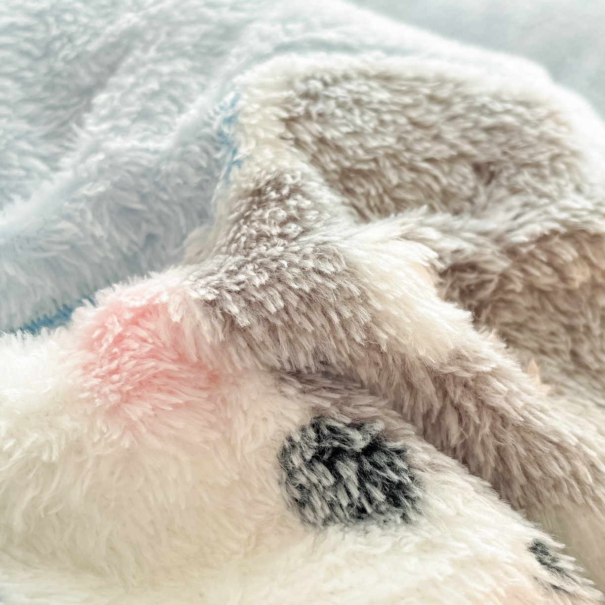 91家纺网 家纺一手货源 找家纺 沐慕 2025新款A类200g加厚雪花绒180g牛奶绒四件套 雪纳瑞