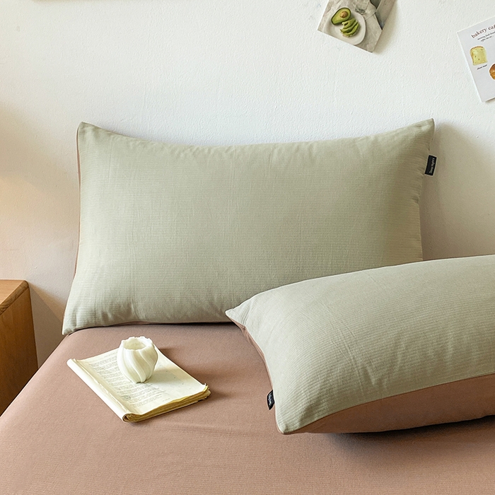 91家纺网 家纺一手货源 找家纺 小叮当家纺仓储工厂店 2025新款提供买家秀爆款花型不断货60s水洗提花全棉纯棉磨毛四件套 木伊棕