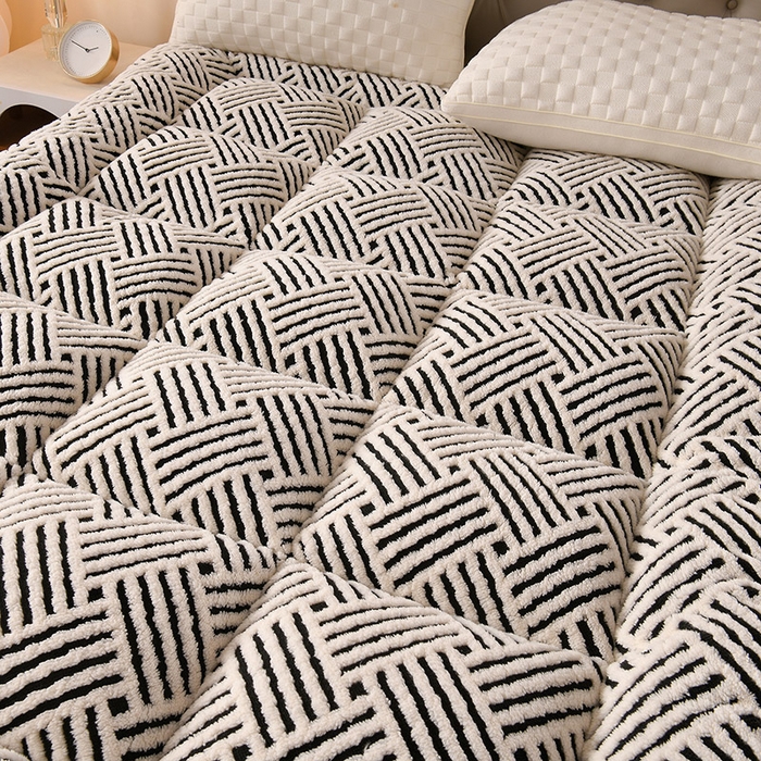 91家纺网 家纺一手货源 找家纺 （总）预言家纺 2025新款亲肤缦沙绒系列床垫