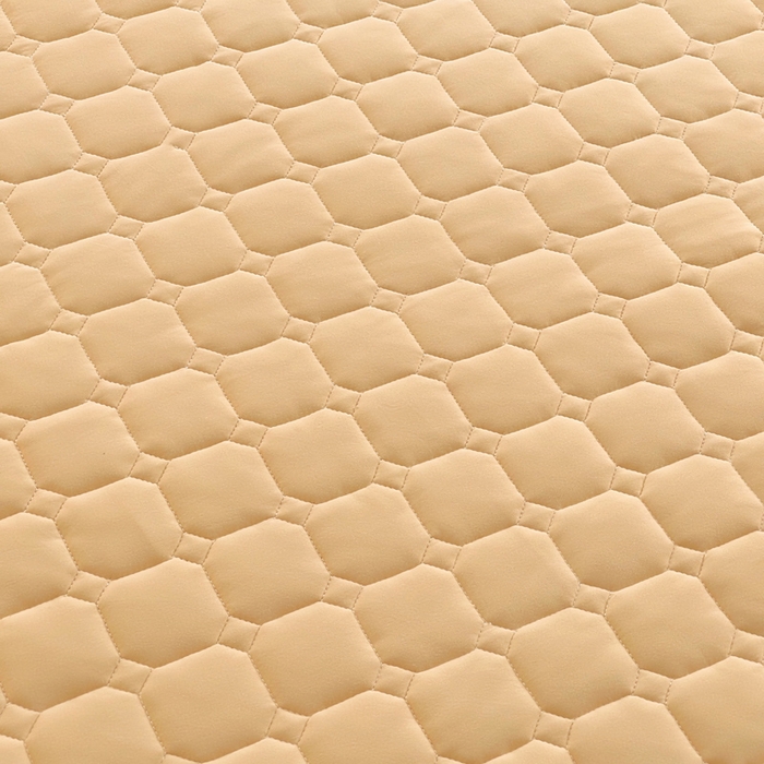 91家纺网 家纺一手货源 找家纺 预言家纺 2025新款亲肤薄垫针织系列床垫 针织驼色