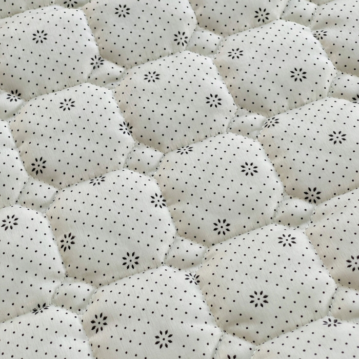 91家纺网 家纺一手货源 找家纺 预言家纺 2025新款亲肤薄垫针织系列床垫 针织果绿