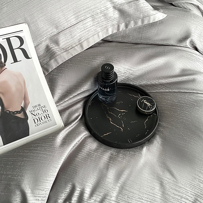 91家纺网 家纺一手货源 找家纺 （总）南泉坊 2025新款亲肤舒适50支全棉纯棉染色提花四件套