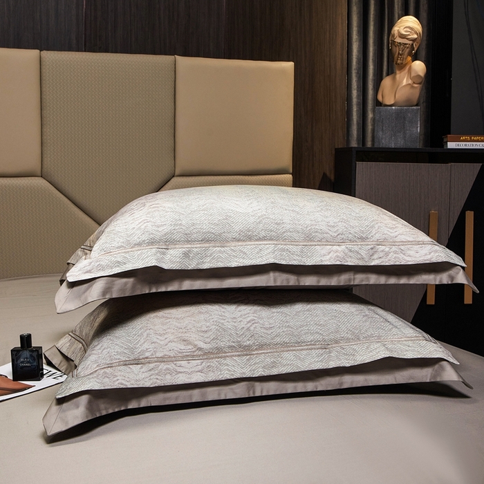 91家纺网 家纺一手货源 找家纺 （总）南泉坊 2025新款亲肤舒适50支全棉纯棉色织提花四件套