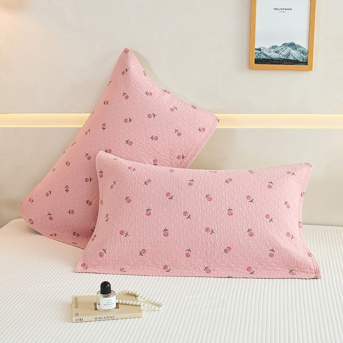 91家纺网 家纺一手货源 找家纺 （总）棠薇家纺 2025新款 枕巾纯棉纱布水洗全棉纱布纯棉耐脏吸汗透气预缩水