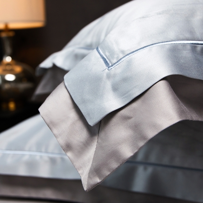 91家纺网 家纺一手货源 找家纺 （总）南泉坊 2025新款亲肤舒适双层荷叶边色织提花四件套