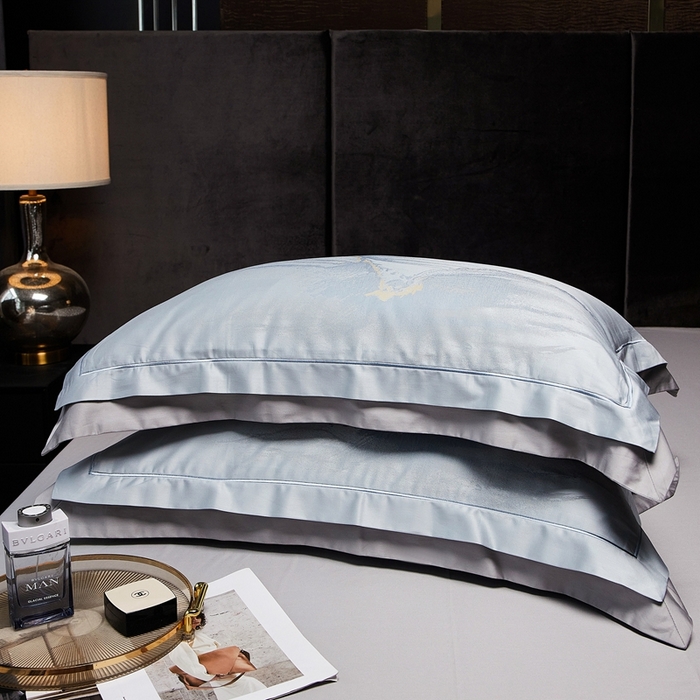 91家纺网 家纺一手货源 找家纺 （总）南泉坊 2025新款亲肤舒适双层荷叶边色织提花四件套