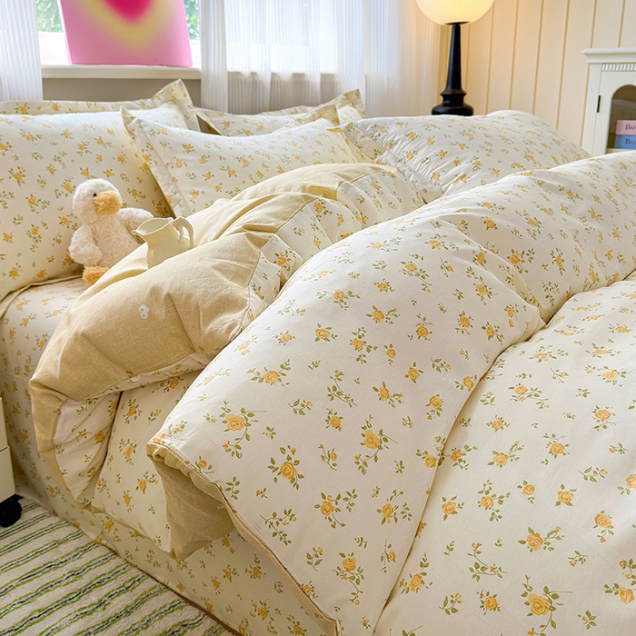 91家纺网 家纺一手货源 找家纺 （总）拾物记 2025新款A类12868新疆全棉纯棉单被套被套单件-提供买家秀和质检报告