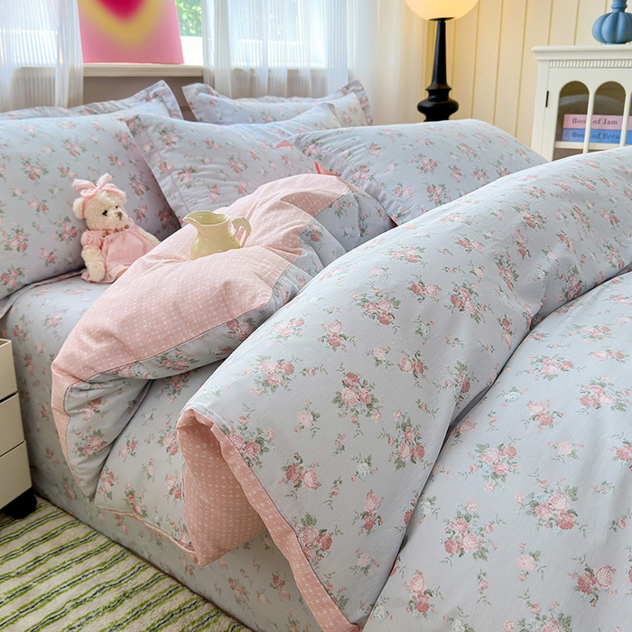 91家纺网 家纺一手货源 找家纺 （总）拾物记 2025新款A类12868新疆全棉纯棉单被套被套单件-提供买家秀和质检报告