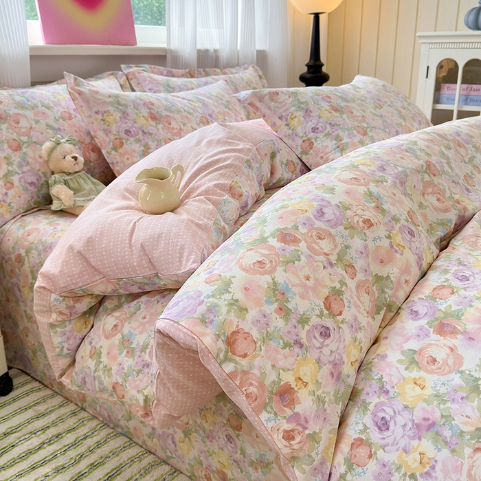 91家纺网 家纺一手货源 找家纺 （总）拾物记 2025新款A类12868新疆全棉纯棉单被套被套单件-提供买家秀和质检报告