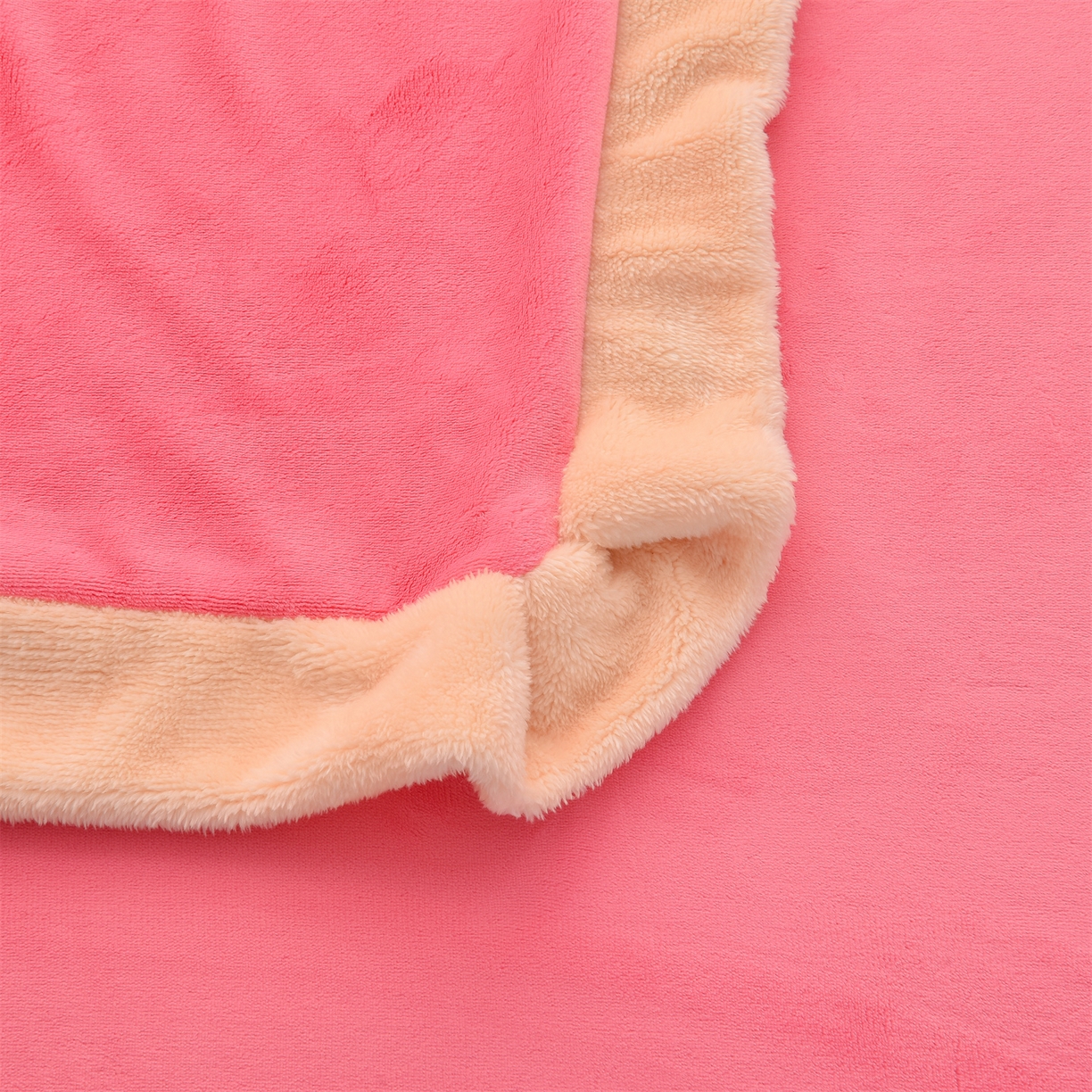 91家纺网 家纺一手货源 找家纺 笙意 新款牛奶绒刺绣四件套-繁花系列 繁花-玫玫红