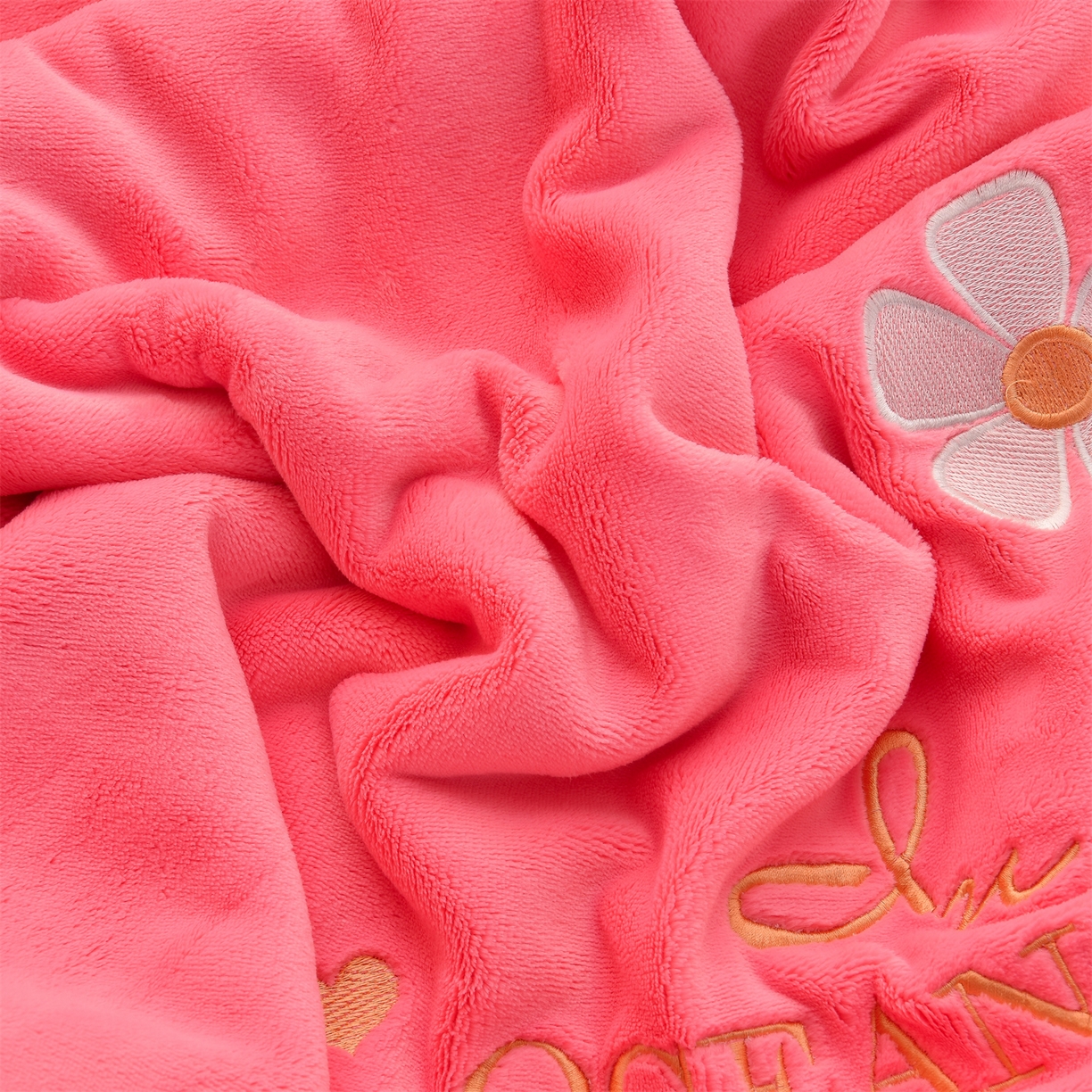 91家纺网 家纺一手货源 找家纺 笙意 新款牛奶绒刺绣四件套-繁花系列 繁花-玫玫红