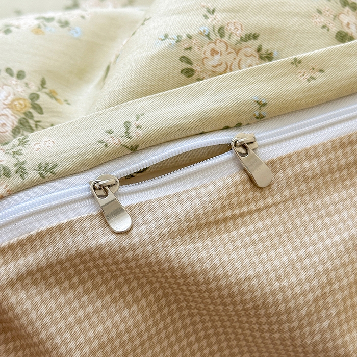 91家纺网 家纺一手货源 找家纺 拾物记 2025新款A类12868全棉纯棉单被套被套单件-提供买家秀和质检报告 恋青柠