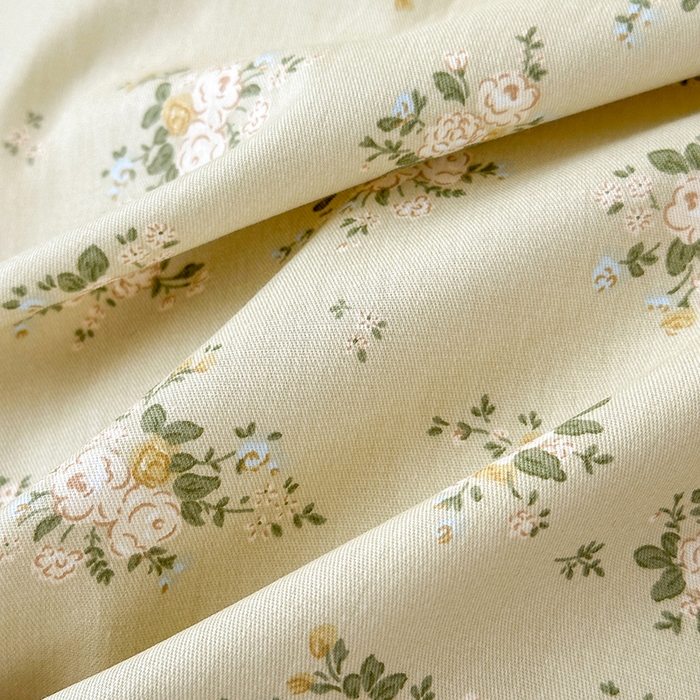 91家纺网 家纺一手货源 找家纺 拾物记 2025新款A类12868全棉纯棉单被套被套单件-提供买家秀和质检报告 恋青柠