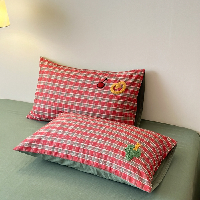 91家纺网 家纺一手货源 找家纺 锦觅 2025秋冬A类数码印花全棉纯棉磨毛绣花保暖四件套 喜气洋洋